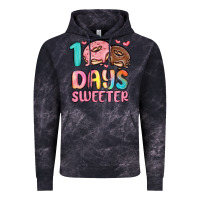 Cloud Black 100 days sweeter Vintage Hoodie - MaliasSmallBusiness