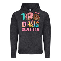 Vintage Black 100 days sweeter Vintage Hoodie - MaliasSmallBusiness
