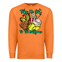 Take Me Out To The Ballgame Premium Sweatshirt | Teevron