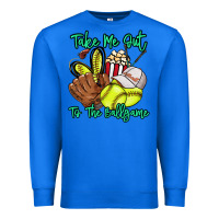 True Royal Take me out to the ballgame Premium Sweatshirt - HowdyJamesFarm