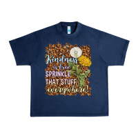 Navy kindness is free sprinkle Urban Heavy Tee - NancyCooperArtShop