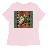 Bubblegum Pink jesus Ladies Tee - JahusDesignShop