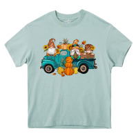Arona fall gnomes truck pumpkin sunflowers Heavy Core Tee - Artiststas