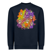 Navy halloween patch Heavyweight Sweatshirt - BundleAndBundleShop