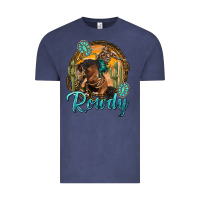 Vintage Denim western rowdy Vintage Tee - NancyCooperArtShop