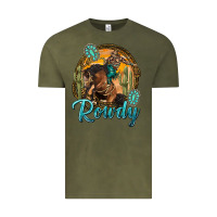 Vintage Olive western rowdy Vintage Tee - NancyCooperArtShop