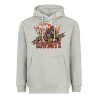 Moon Dust Long live cowboys cards Heavyweight Hoodie - HowdyJamesFarm