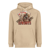 Mushroom Long live cowboys cards Heavyweight Hoodie - HowdyJamesFarm