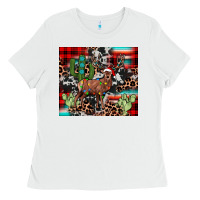 White christmas reinder Ladies Tee - JahusDesignShop