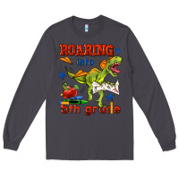 Smoke roaring into 5th grade Long Sleeve Tee - BundleAndBundleShop