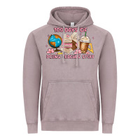 Vintage Zinc 100 days of doing teacher stuff Vintage Hoodie - MaliasSmallBusiness