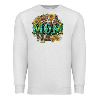 Oatmeal Heather Aztec Mom Mother's Day Premium Sweatshirt - CowGirlArtShop