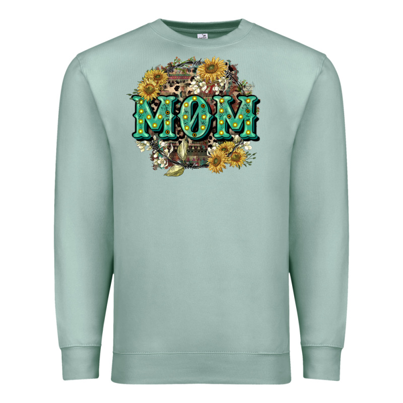 Aztec Mom Mother's Day Premium Sweatshirt by CowGirlArtShop | Teevron