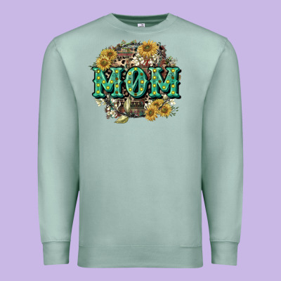 Aztec Mom Mother's Day Premium Sweatshirt Designed By Cowgirlartshop