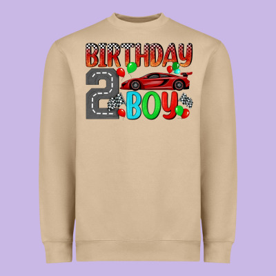 Birthday Boy 2 Heavyweight Sweatshirt Designed By Bundleandbundleshop