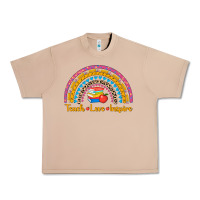 Burro back to school rainbow teach love inspire Urban Heavy Tee - AdoDesignShop