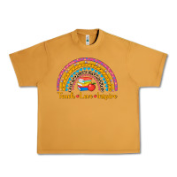Peanut Butter back to school rainbow teach love inspire Urban Heavy Tee - AdoDesignShop