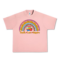 Salmon back to school rainbow teach love inspire Urban Heavy Tee - AdoDesignShop
