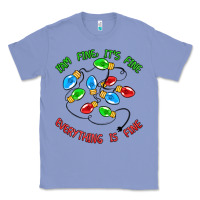 Colony Blue i'm fine it's fine everything is fine Classic Tee - MaliasSmallBusiness