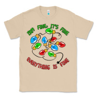 Mushroom i'm fine it's fine everything is fine Classic Tee - MaliasSmallBusiness