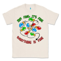 Natural i'm fine it's fine everything is fine Classic Tee - MaliasSmallBusiness