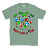 Sage i'm fine it's fine everything is fine Classic Tee - MaliasSmallBusiness