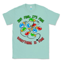 Seafoam i'm fine it's fine everything is fine Classic Tee - MaliasSmallBusiness