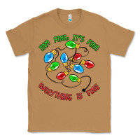 Toasted Coconut i'm fine it's fine everything is fine Classic Tee - MaliasSmallBusiness
