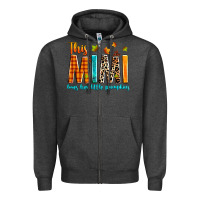 Charcoal Heather This mimi loves her little pumpkins Zipper Hoodie - texasbilliewilder