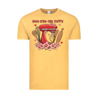 Vintage Mustard bake same one happy Vintage Tee - MaliasSmallBusiness