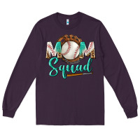 Plum mom squad Long Sleeve Tee - BundleAndBundleShop