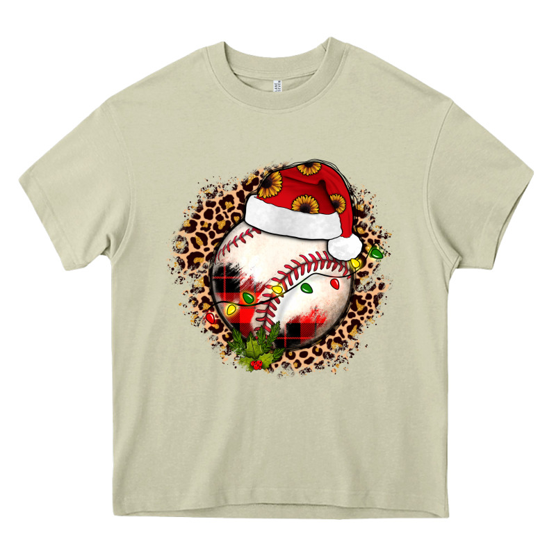 Christmas Baseball Heavy Core Tee by JahusDesignShop | Teevron