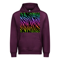 Mauve Wine zebra glitter seamless pattern Urban Hoodie - BundleAndBundleShop