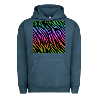 Pigment Midnight Navy zebra glitter seamless pattern Urban Hoodie - BundleAndBundleShop