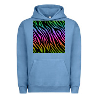Pigment Pebble Blue zebra glitter seamless pattern Urban Hoodie - BundleAndBundleShop