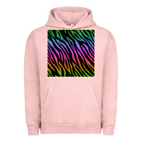 Pigment Salmon zebra glitter seamless pattern Urban Hoodie - BundleAndBundleShop