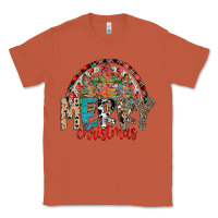 Copper Merry Christmas Classic Tee - CowhideDigitalArt