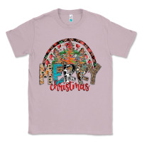 Lilac Merry Christmas Classic Tee - CowhideDigitalArt
