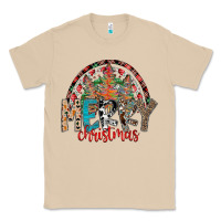 Mushroom Merry Christmas Classic Tee - CowhideDigitalArt