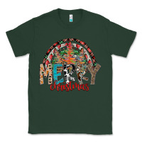 Sports Green Merry Christmas Classic Tee - CowhideDigitalArt