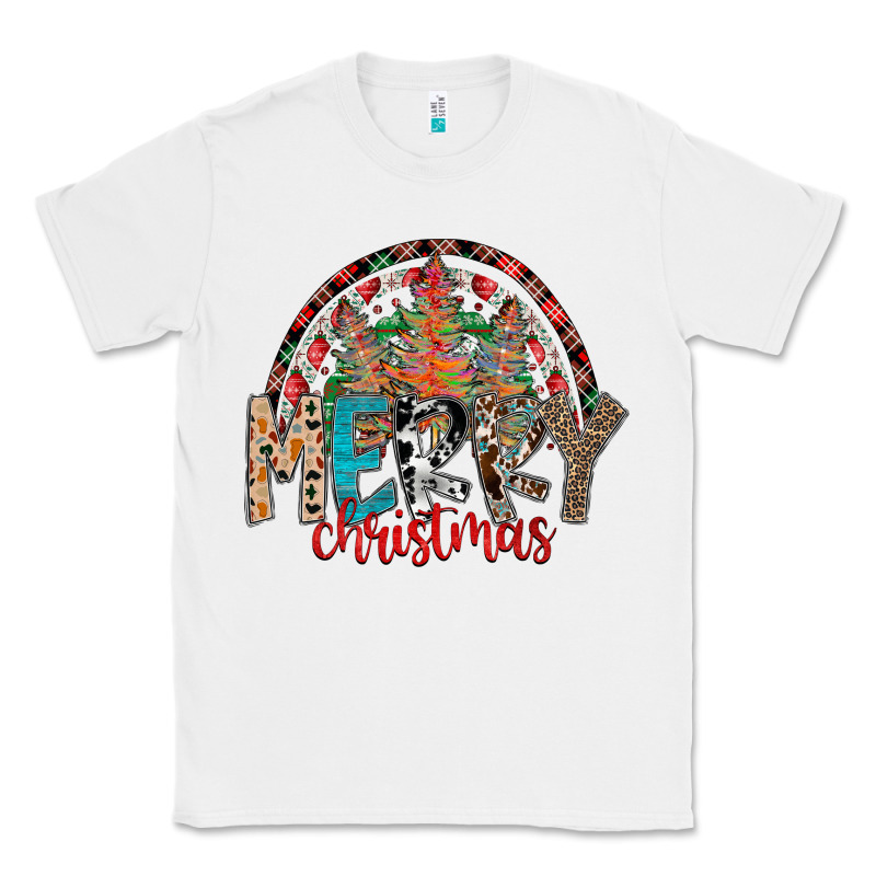 Merry Christmas Classic Tee by CowhideDigitalArt | Teevron