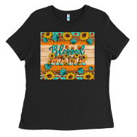 Black Blessed mama Ladies Tee - Artiststas