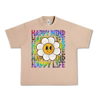Burro happy mind happy life Urban Heavy Tee - NancyCooperArtShop