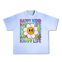 Grape Ice happy mind happy life Urban Heavy Tee - NancyCooperArtShop