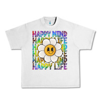 Lunar Rock happy mind happy life Urban Heavy Tee - NancyCooperArtShop