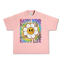 Salmon happy mind happy life Urban Heavy Tee - NancyCooperArtShop