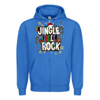 True Royal Jingle bell rock Zipper Hoodie - NancyCooperArtShop