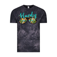 Cloud Black western howdy police sunglasses Vintage Tee - NancyCooperArtShop