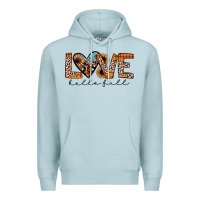 Blue Mist hello fall love Premium Hoodie - JahusDesignShop
