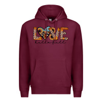 Burgundy hello fall love Premium Hoodie - JahusDesignShop